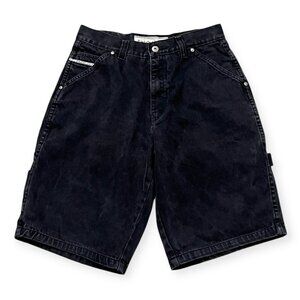 Vintage PACO Jeans Black Carpenter Shorts Retro Denim Work Shorts Men’s Waist 31